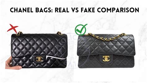 real vs fake chanel bag|not real chanel handbags.